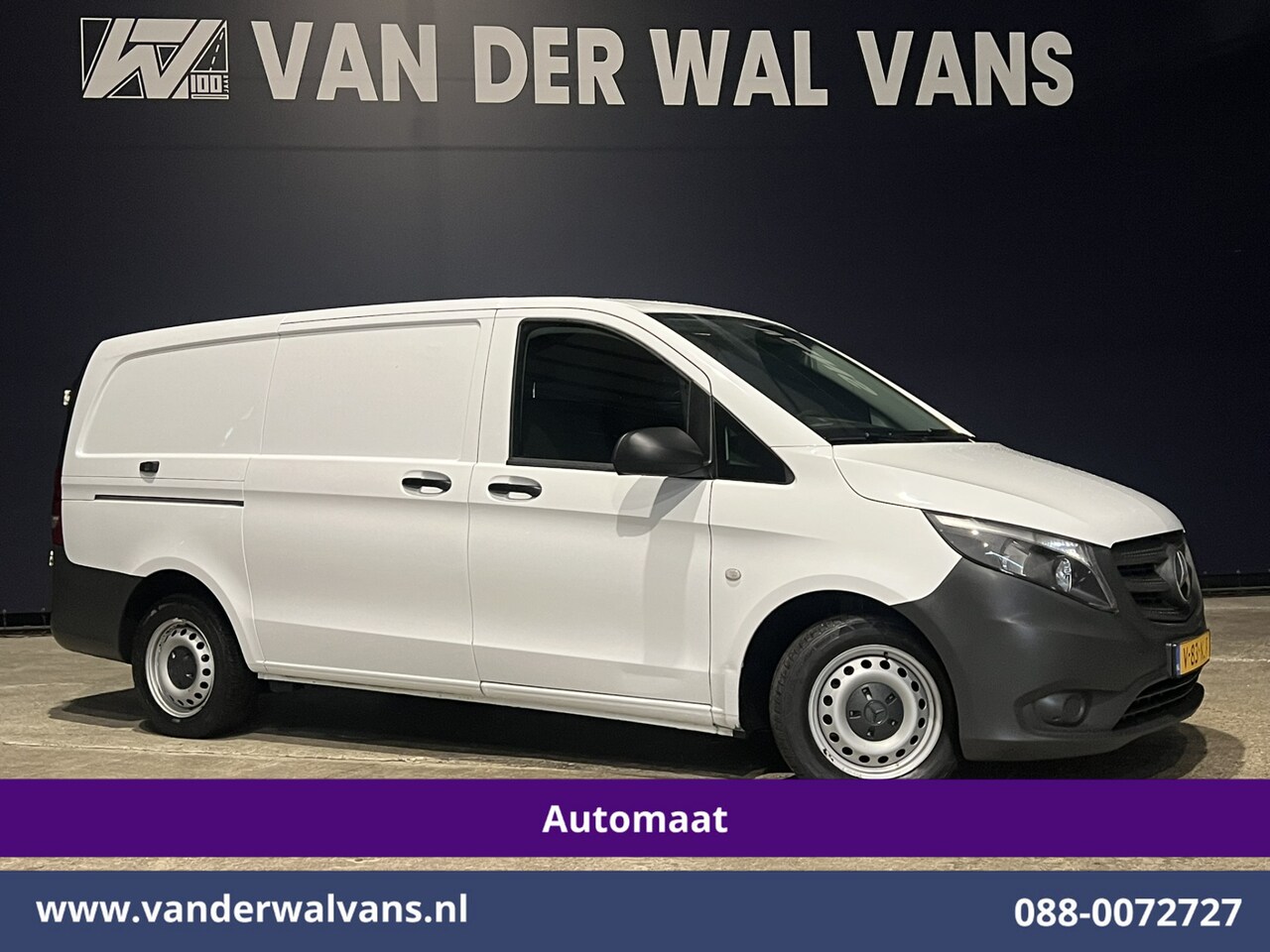 Mercedes-Benz Vito - 116 CDI 164pk Automaat L2H1 Euro6 Airco | Navigatie | 2500kg Trekhaak | Cruisecontrol Stoe - AutoWereld.nl