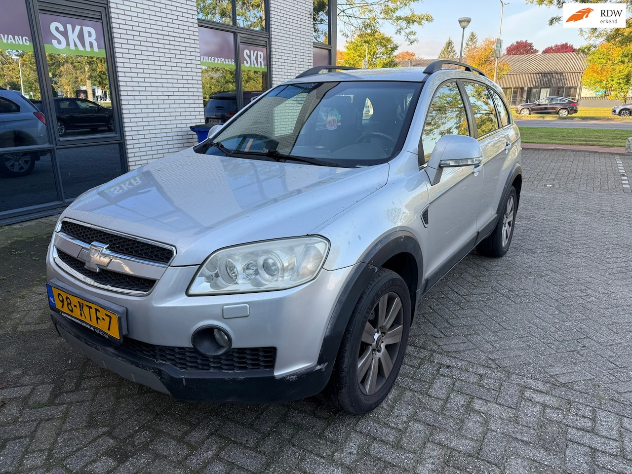 Chevrolet Captiva - 3.2i Executive / apk / leer / automaat / trekhaak / 2 sleutels / LET OP STUURBEKRACHTIGING - AutoWereld.nl