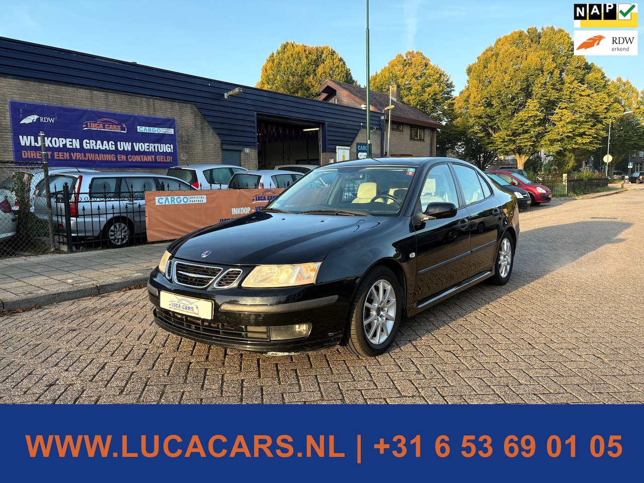 Saab 9-3 Sport Sedan - 1.8t Vector AUTOMAAT + 2X SLEUTEL + BOEKJES! - AutoWereld.nl