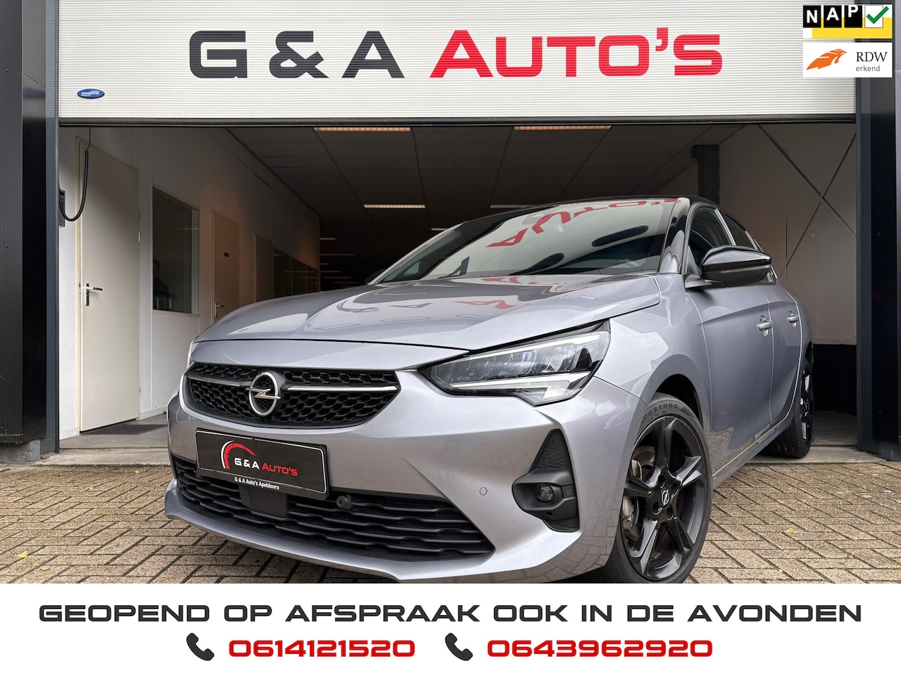 Opel Corsa - 1.2 GS LINE / CRUISE CTRL / 360CAMERA / PDC / CARPLAY / LINE ASSIST / GROOT SCHERM - AutoWereld.nl