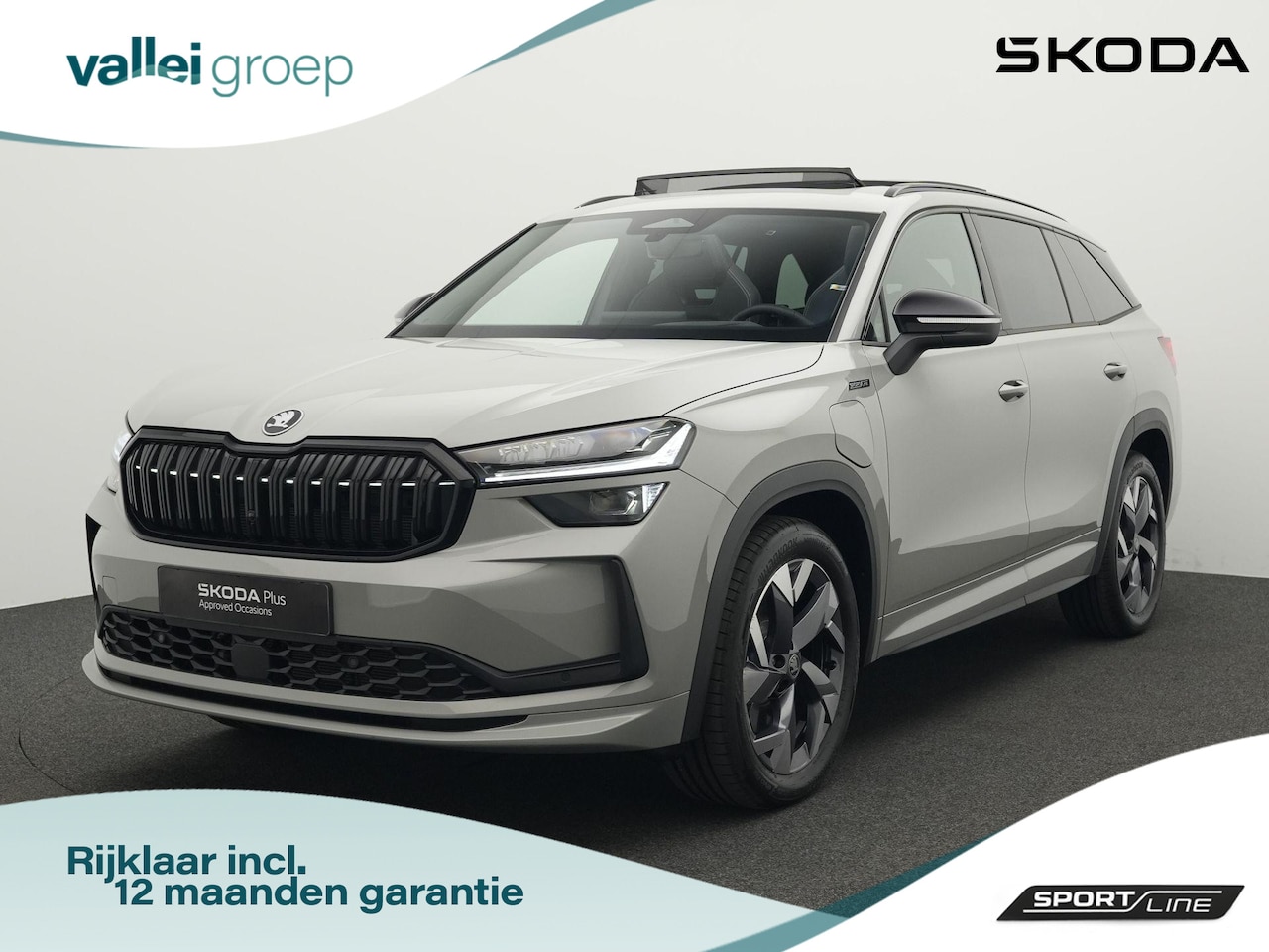 Skoda Kodiaq - 1.5 TSI 204 pk DSG Sportline Business | Panoramadak | Stoelverwarming | Matrix Full LED ko - AutoWereld.nl