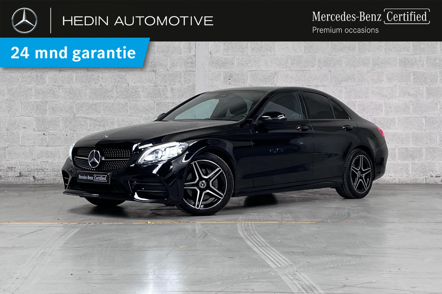 Mercedes-Benz C-klasse - C 180 Limousine Automaat Business Solution AMG | Premium Pakket | Nightpakket | Panoramada - AutoWereld.nl