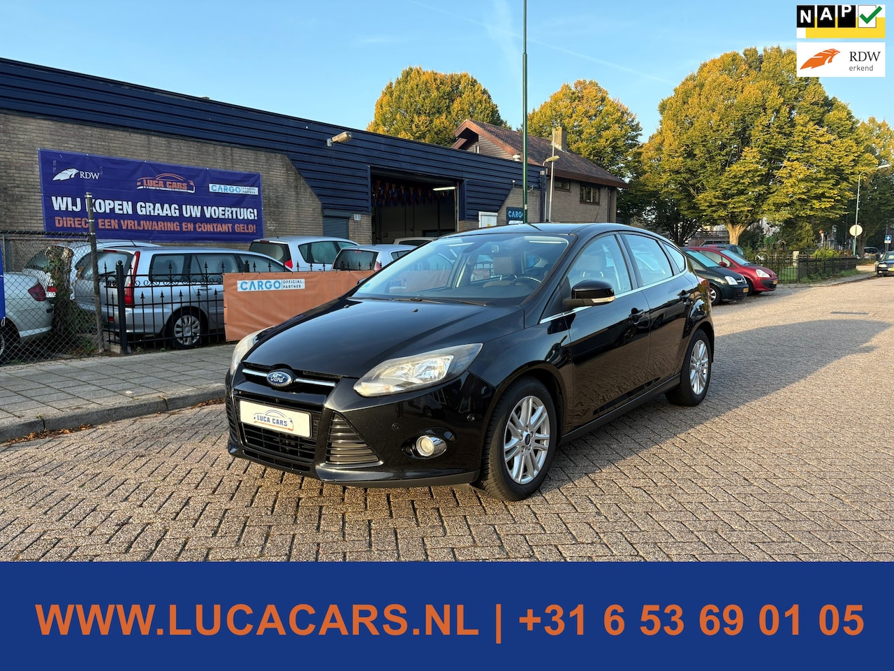 Ford Focus - 1.0 EcoBoost Lease Titanium 2X SLEUTEL + BOEKJES! - AutoWereld.nl