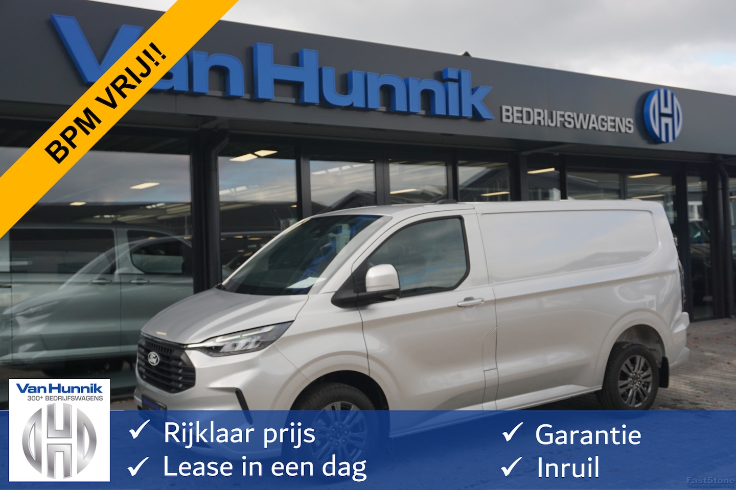 Ford Transit Custom - 300S 150PK Limited BPM VRIJ!! Navi, Cam, Adap. Cruise, 17" LM, Trekhaak!! NR. A179 - AutoWereld.nl