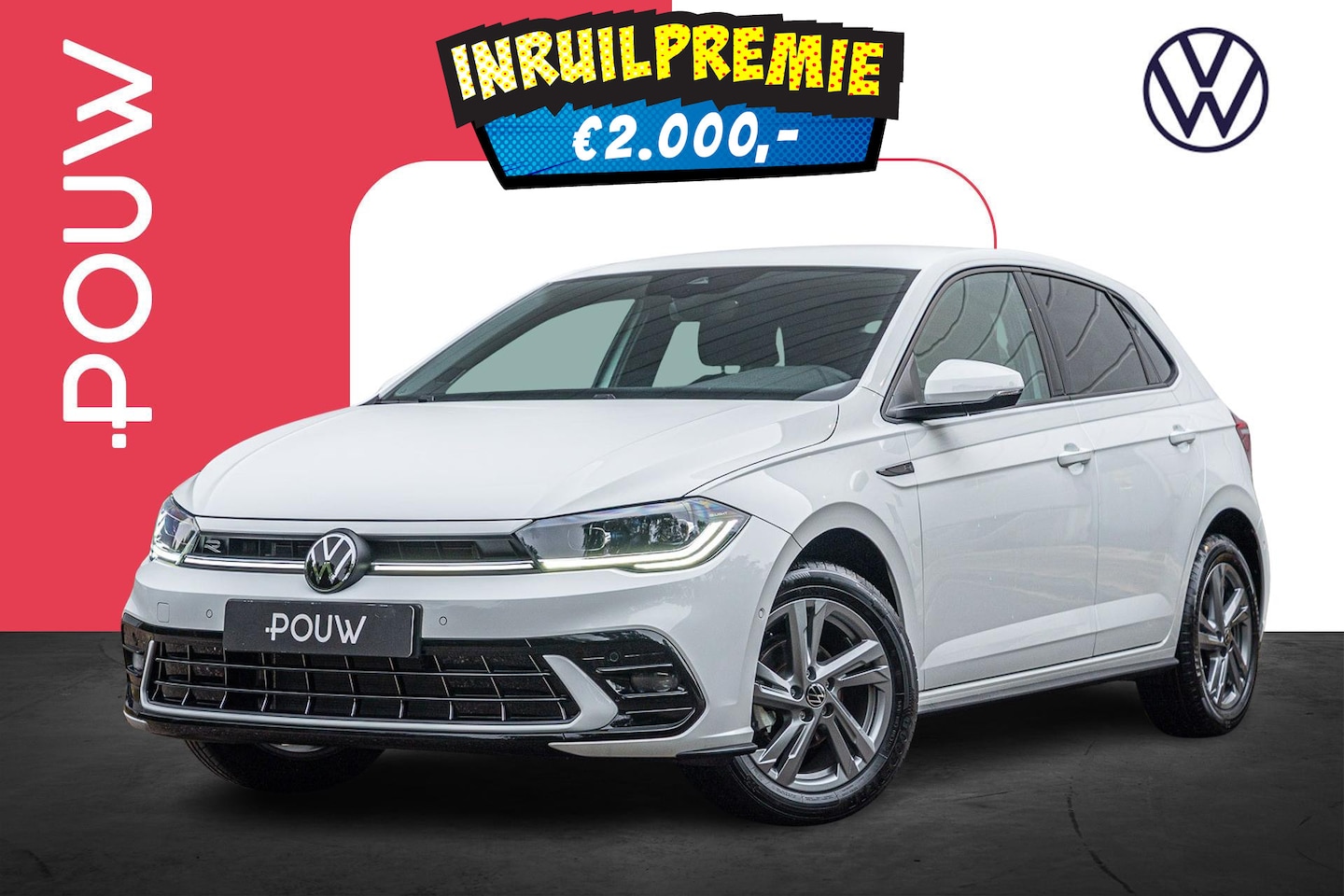 Volkswagen Polo - 1.0 TSI 95pk R-Line Edition | LMV 16'' | Achteruitrijcamera - AutoWereld.nl