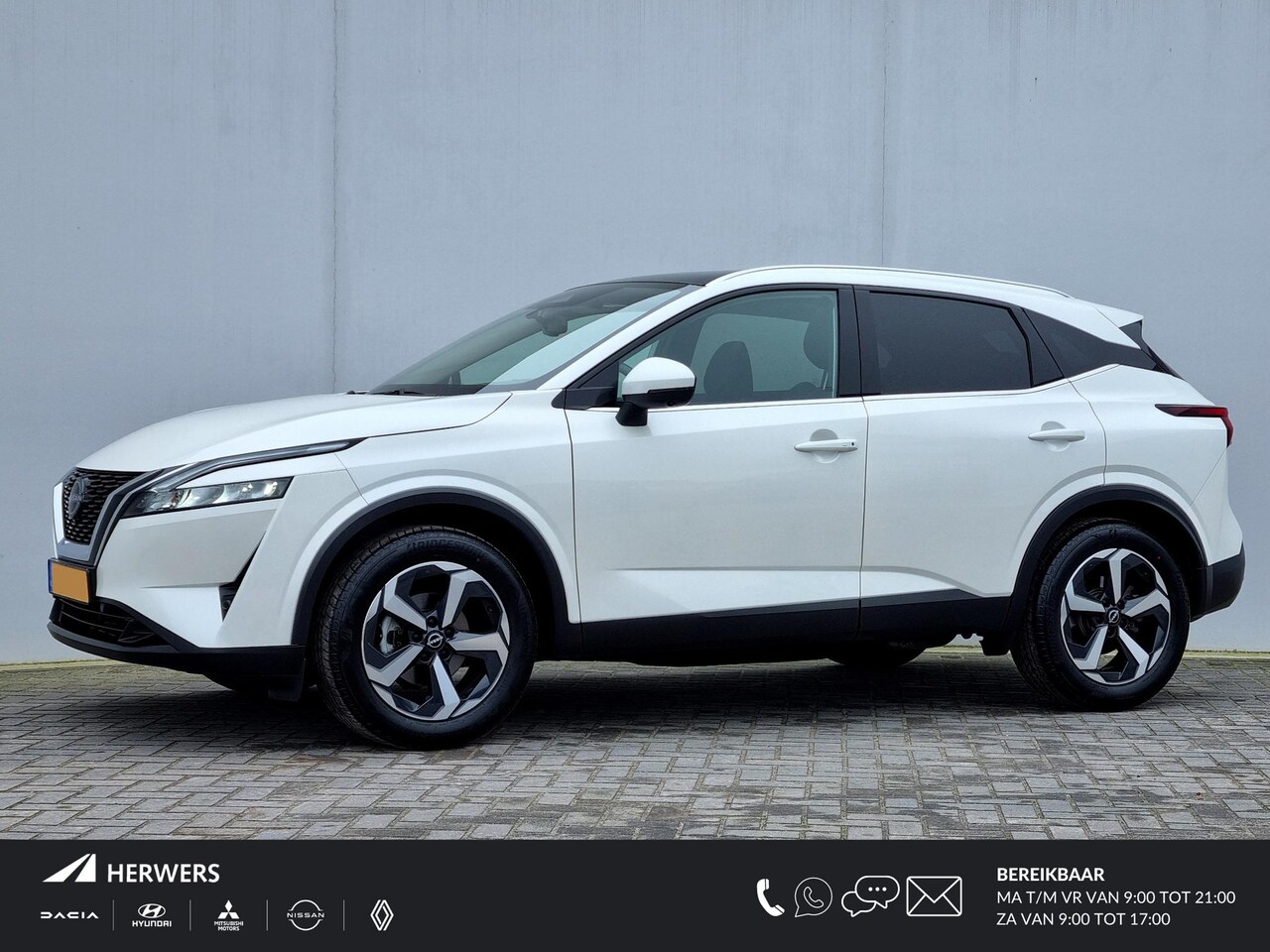 Nissan Qashqai - 1.3 MHEV N-Connecta / Trekhaak ( 1.400 kg ) / All season banden / Apple carplay / Android - AutoWereld.nl