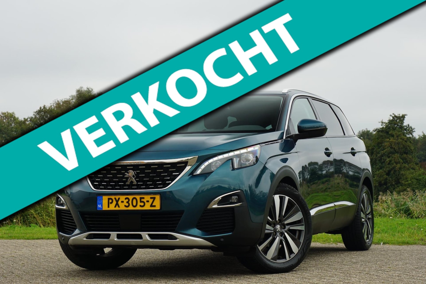Peugeot 5008 - 1.2 PureTech 130pk 7pers. GT-Line - Emerald Crystel - 127dkm - AutoWereld.nl