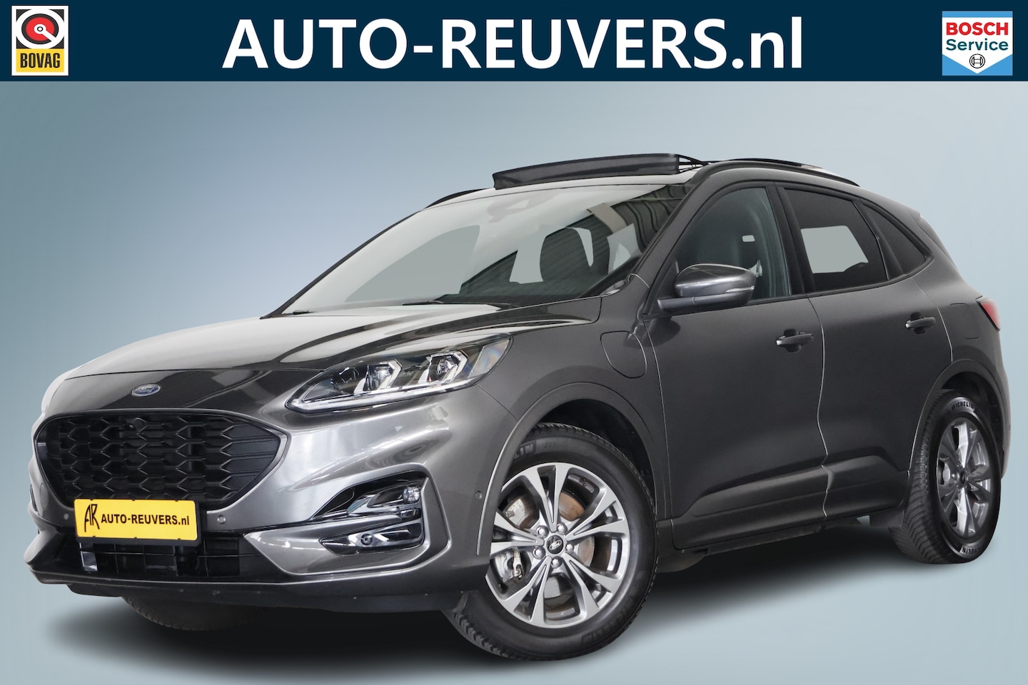 Ford Kuga - 2.5 PHEV ST-Line X / Opendak / LED / Leder / HUD / Pilot Assist - AutoWereld.nl