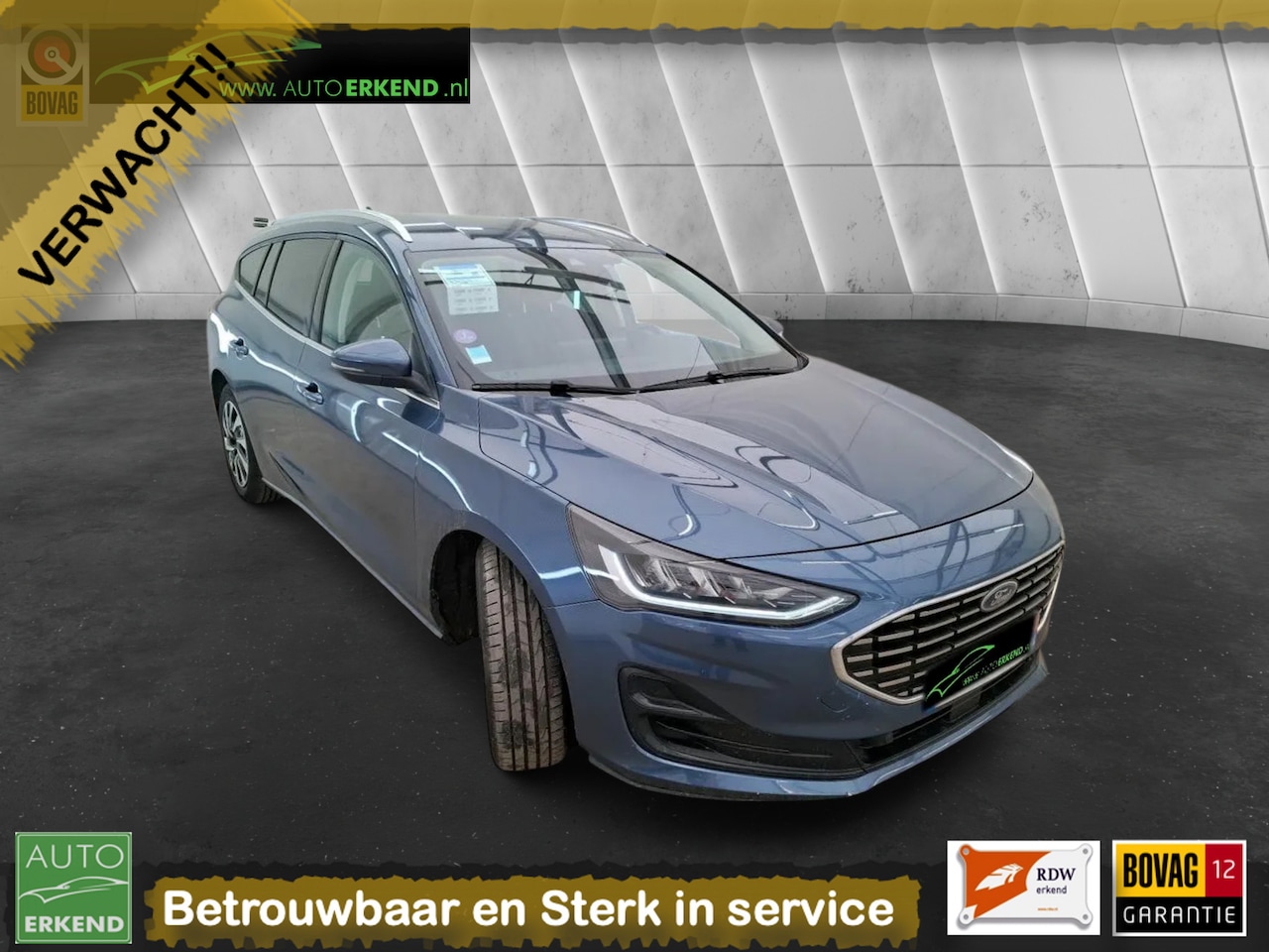 Ford Focus Wagon - 1.0 EcoBoost Titanium X Business Hybrid - AutoWereld.nl