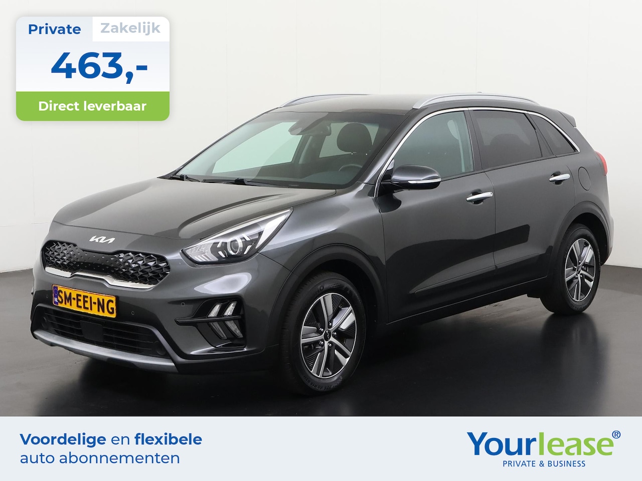 Kia Niro - 1.6 GDi Hybrid DynamicLine | All-in 463,- Private Lease | Direct uit voorraad - AutoWereld.nl