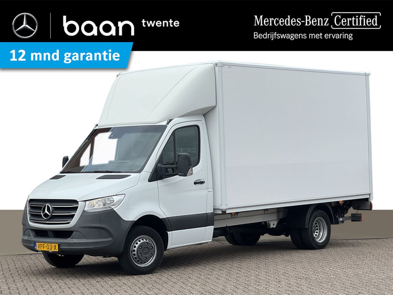 Mercedes-Benz Sprinter - 516 Bakwagen + Laadklep | 10"Mbux | Cruise | Navi | Certified 12 mnd garantie - AutoWereld.nl
