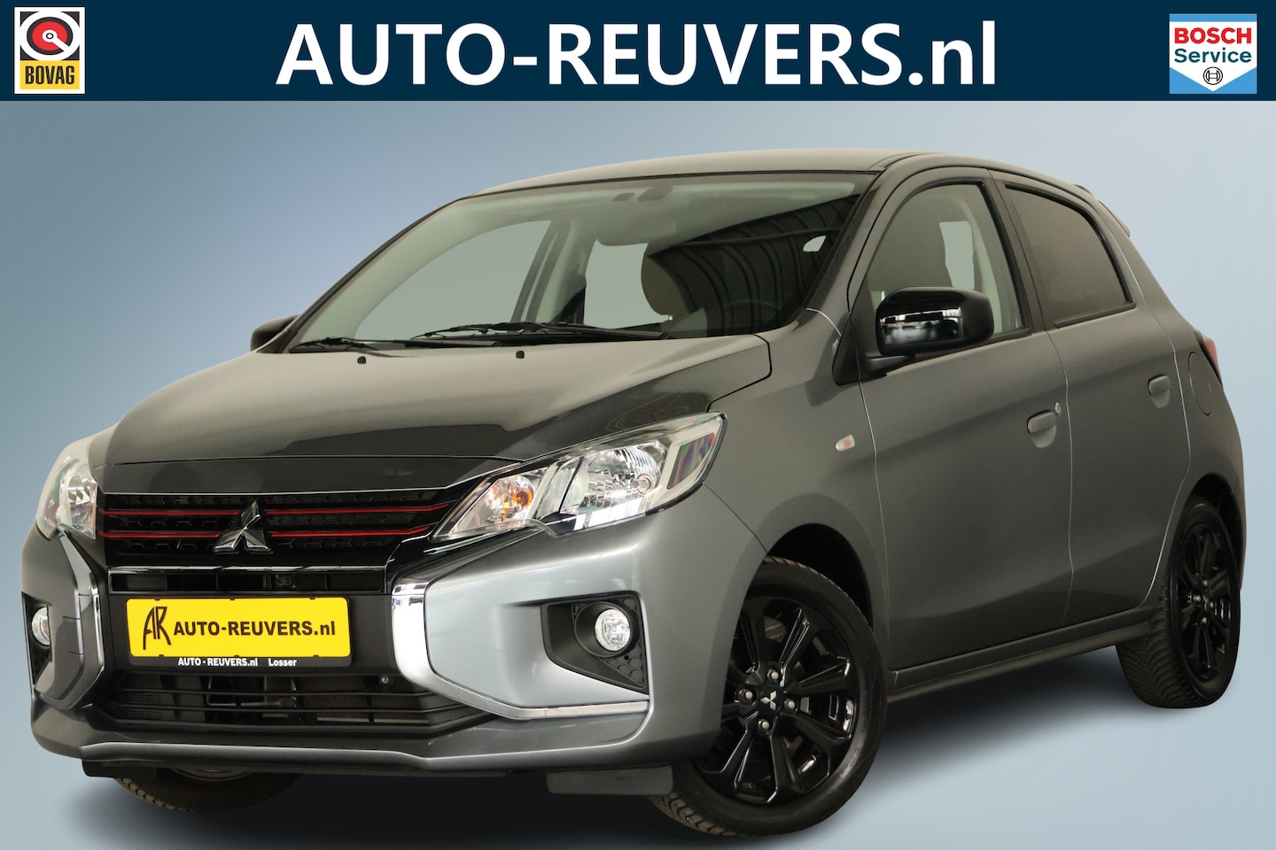 Mitsubishi Space Star - 1.2 Black Edition / Automaat / Navi / Carplay / Cruise / Stoelverwarming - AutoWereld.nl