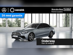 Mercedes-Benz C-klasse - 300 e star Edition AMG Line | Night | Panoramadak | Trekhaak | Keyless | 360 graden camera