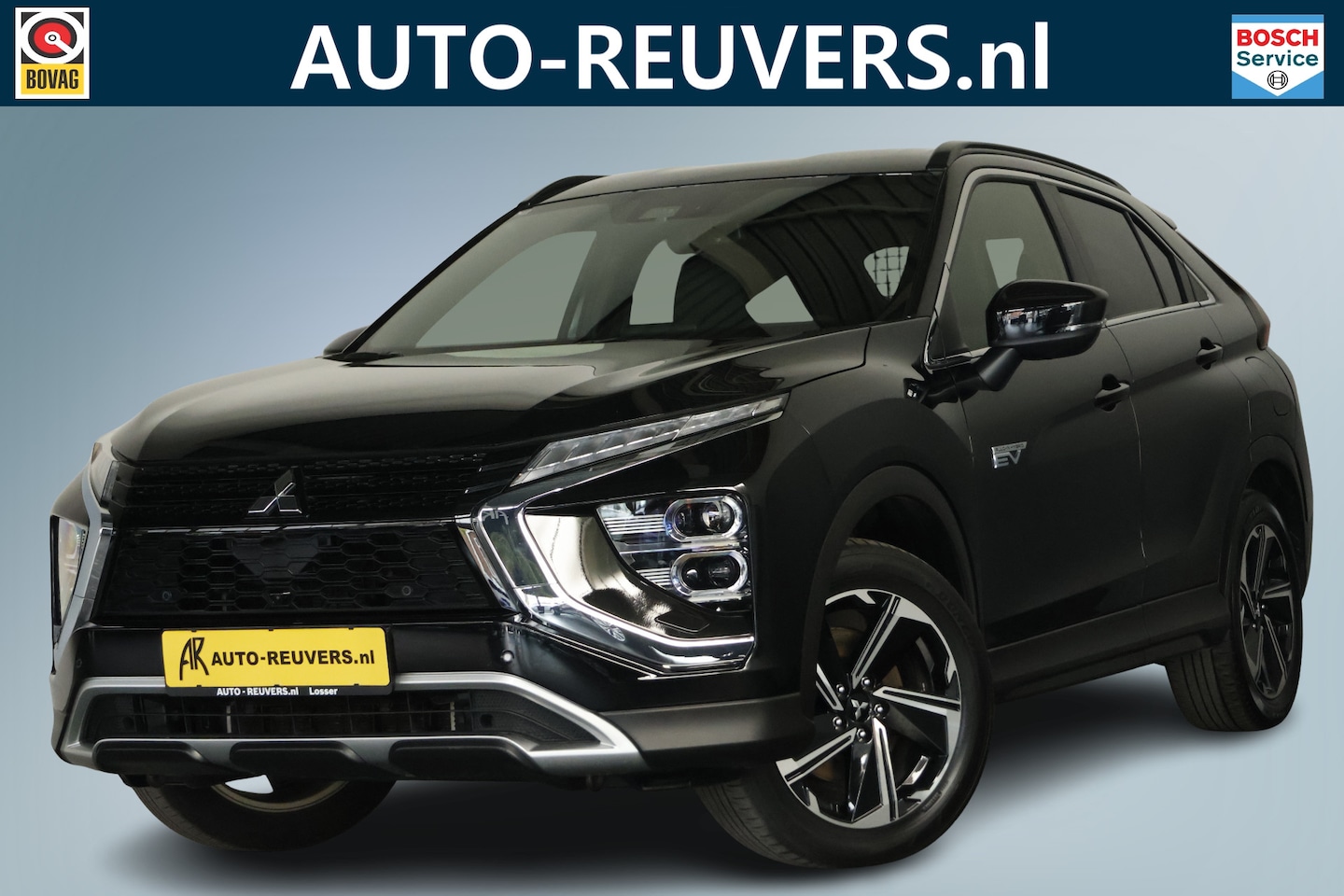 Mitsubishi Eclipse Cross - 2.4 PHEV Black Edition / LED / HUD / Navi / ACC / Cam - AutoWereld.nl