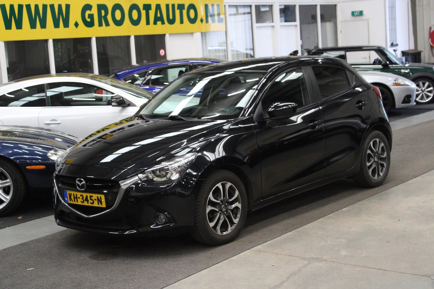 Mazda 2 - 1.5 Skyactiv-G GT-M Airco, Cruise Control, Navigatie, Stuurbekrachtiging - AutoWereld.nl