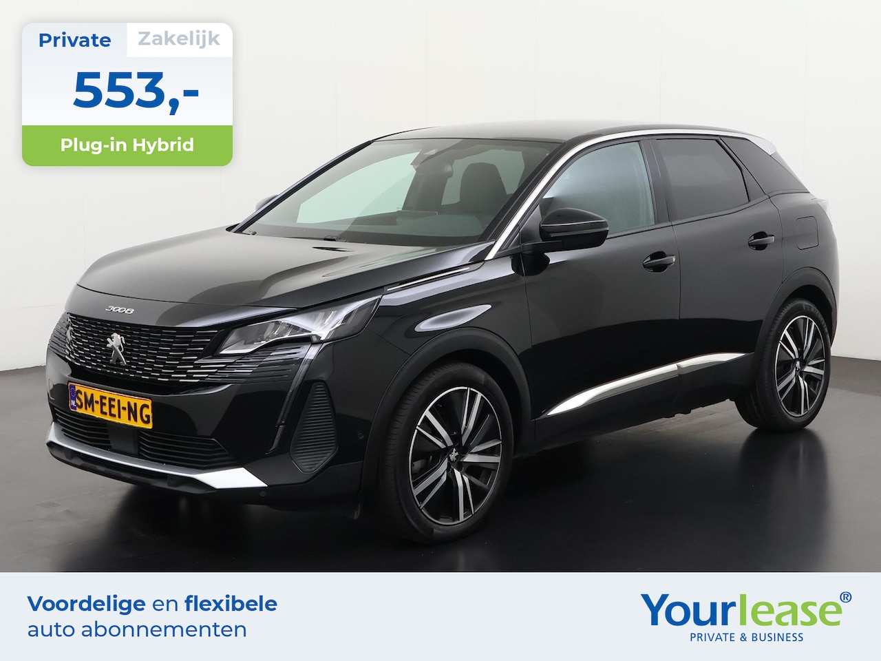 Peugeot 3008 - 1.6 Plug-in HYbrid 225 Allure Pack | All-in 553,- Private Lease | Direct uit voorraad - AutoWereld.nl