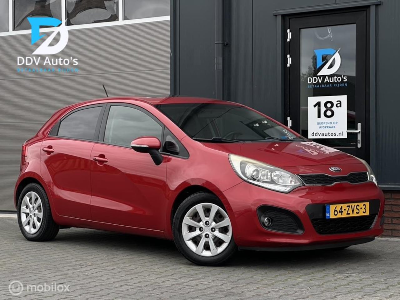 Kia Rio - 1.2CVVT/86pk|Plus Pack|2013|Cruise|Navi|Climate|NAP - AutoWereld.nl