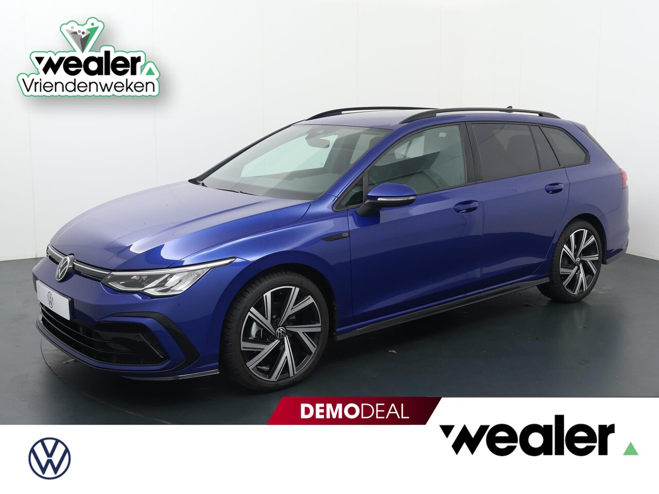 Volkswagen Golf Variant - 1.5 eTSI 130pk DSG 7-versn. R-Line | Multimedia pakket | Achteruitrijcamera | Stoel- & stu - AutoWereld.nl