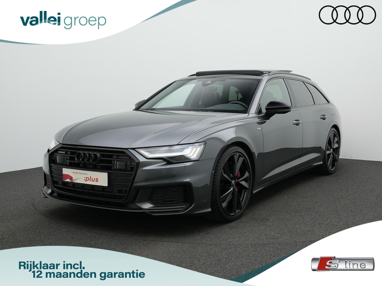 Audi A6 Avant - 55 TFSI e 367 pk S-tronic quattro Pro Line S Competition / S-Line | Panoramadak | Leder| D - AutoWereld.nl