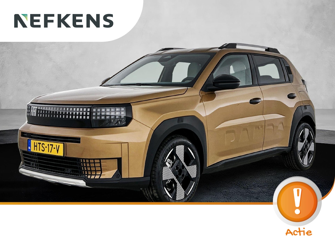 Fiat Grande Panda - La Prima 11 kW 44 kWh | ACTIE | Navigatie | Achteruitrijcamera | Parkeersensoren Voor en A - AutoWereld.nl
