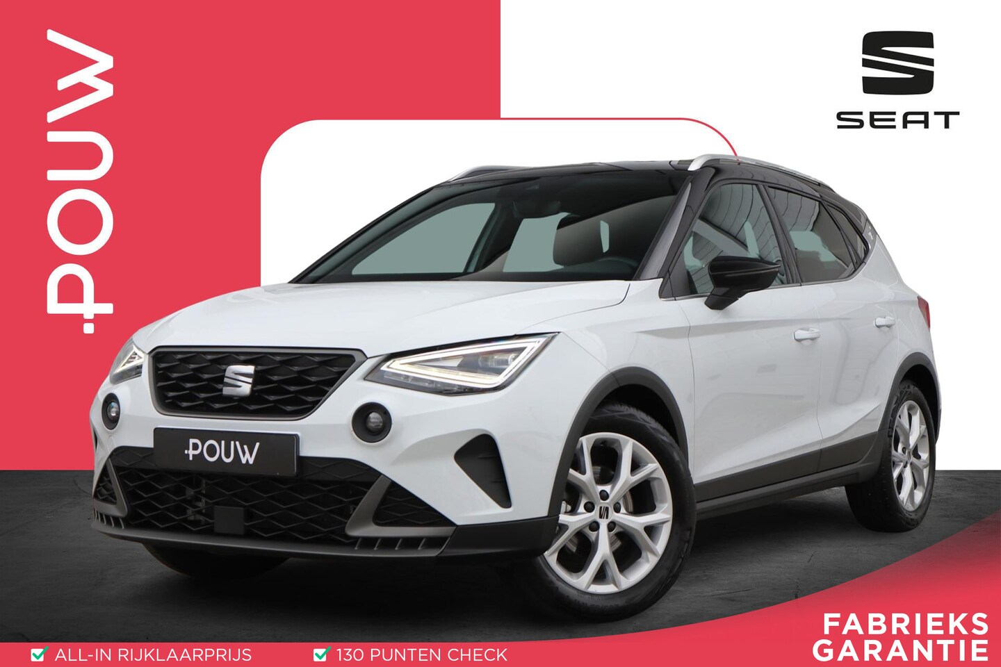 SEAT Arona - 1.0 TSI 95pk FR | Full Link | Climate Control | Parkeersensoren Achter - AutoWereld.nl