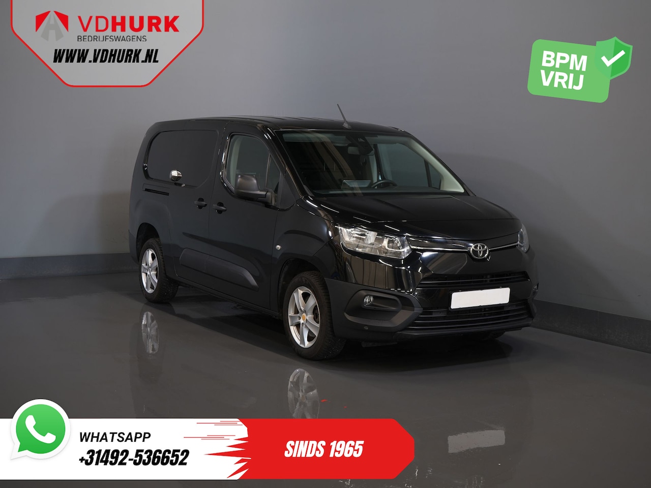 Toyota ProAce City - 1.2 Turbo 130 pk Aut. L2 Benzine BPM VRIJ! 3Pers./ Carplay/ Camera/ LMV/ PDC/ Airco/ Cruis - AutoWereld.nl