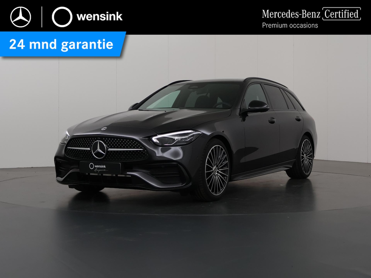 Mercedes-Benz C-klasse Estate - 180 Star Edition AMG Line | Panoramadak | Night Pakket | Elektrische Stoelen met Memory | - AutoWereld.nl