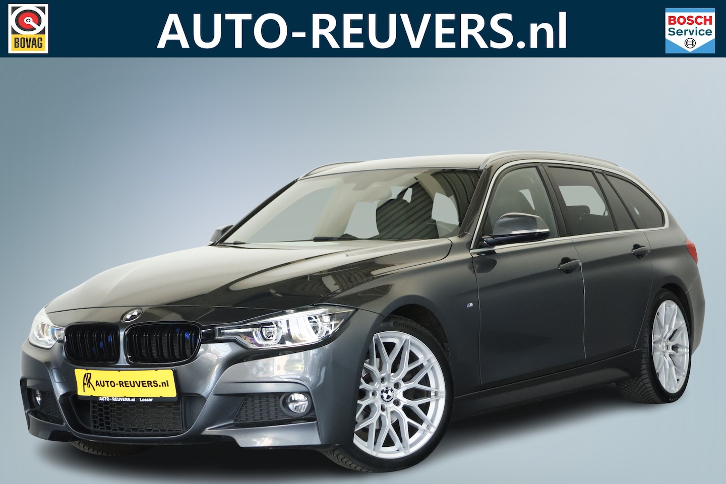 BMW 3-serie Touring - 320i M-Sport 184pk / LED / Leder / CarPlay / Navi / 4S band - AutoWereld.nl