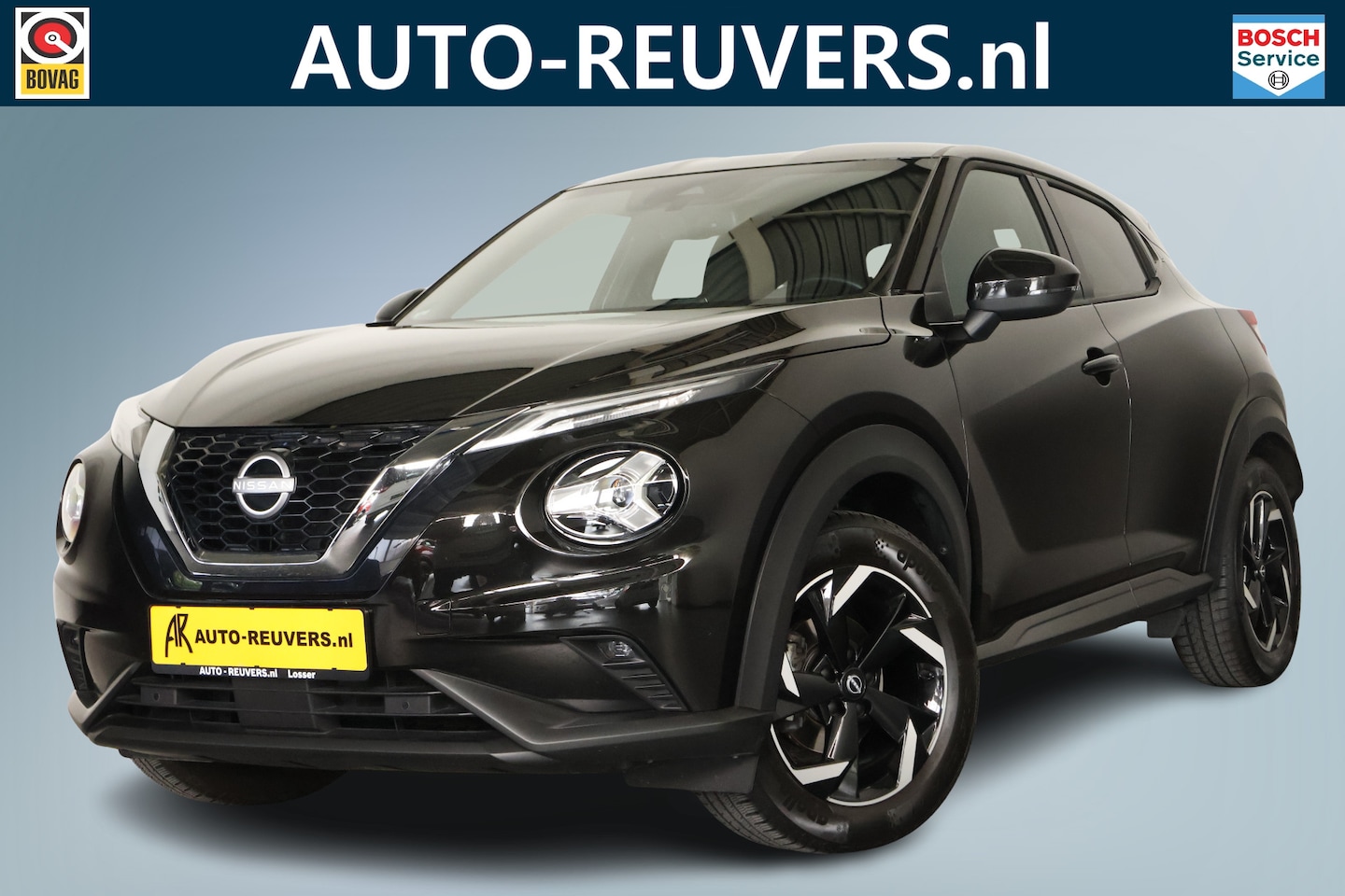 Nissan Juke - 1.0 DIG-T N-Connecta / LED / Navi / CarPlay / Cam / Clima - AutoWereld.nl