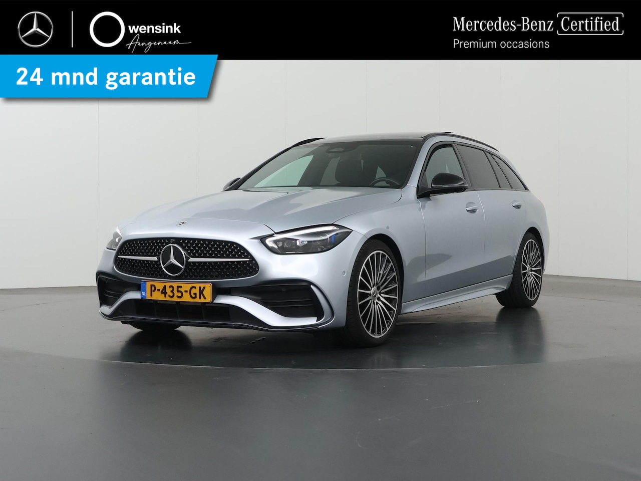 Mercedes-Benz C-klasse Estate - 180 AMG Line | Night | Panoramadak | Memory | Headup | Digital Light | 19" lichtmetalen ve - AutoWereld.nl