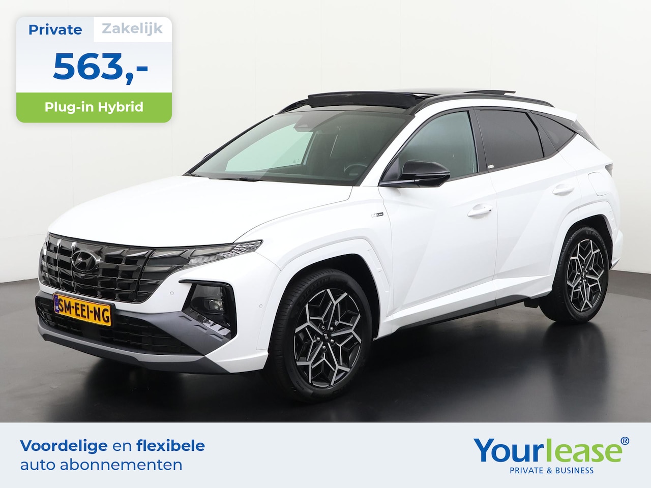 Hyundai Tucson - 1.6 T-GDI PHEV N Line Sky 4WD | All-in 563,- Private Lease | Direct uit voorraad - AutoWereld.nl