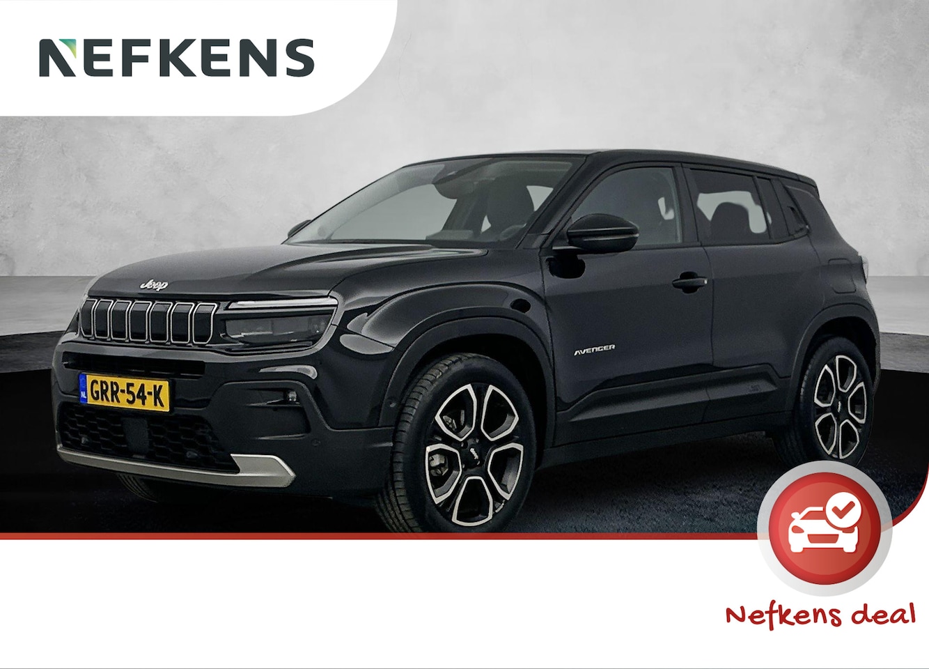 Jeep Avenger - 1.2 100pk e-Hybrid Summit | Lederen bekleding | Schuifdak | Stoelverwarming | Elektrische - AutoWereld.nl