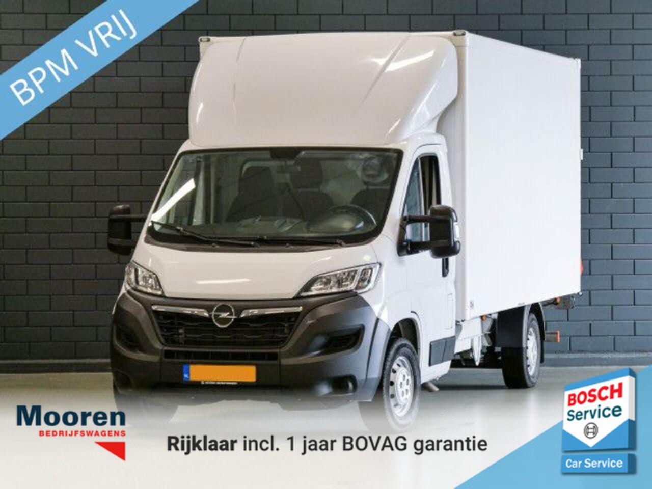 Opel Movano - 2.2D 140pk Bakwagen Laadklep | CRUISE | AIRCO | MEUBELBAK | EURO 6 | - AutoWereld.nl
