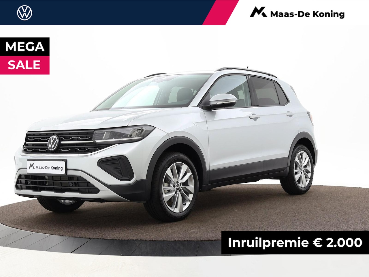 Volkswagen T-Cross - Life Edition 1.0 TSI 95 pk 5 versn. Hand · Comfort pakket · Velgen 'ventura', 17 inch lich - AutoWereld.nl