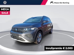 Volkswagen T-Cross - Life Edition 1.0 TSI 95 pk 5 versn. Hand · Comfort pakket · 17" Manilla · MEGA Sale
