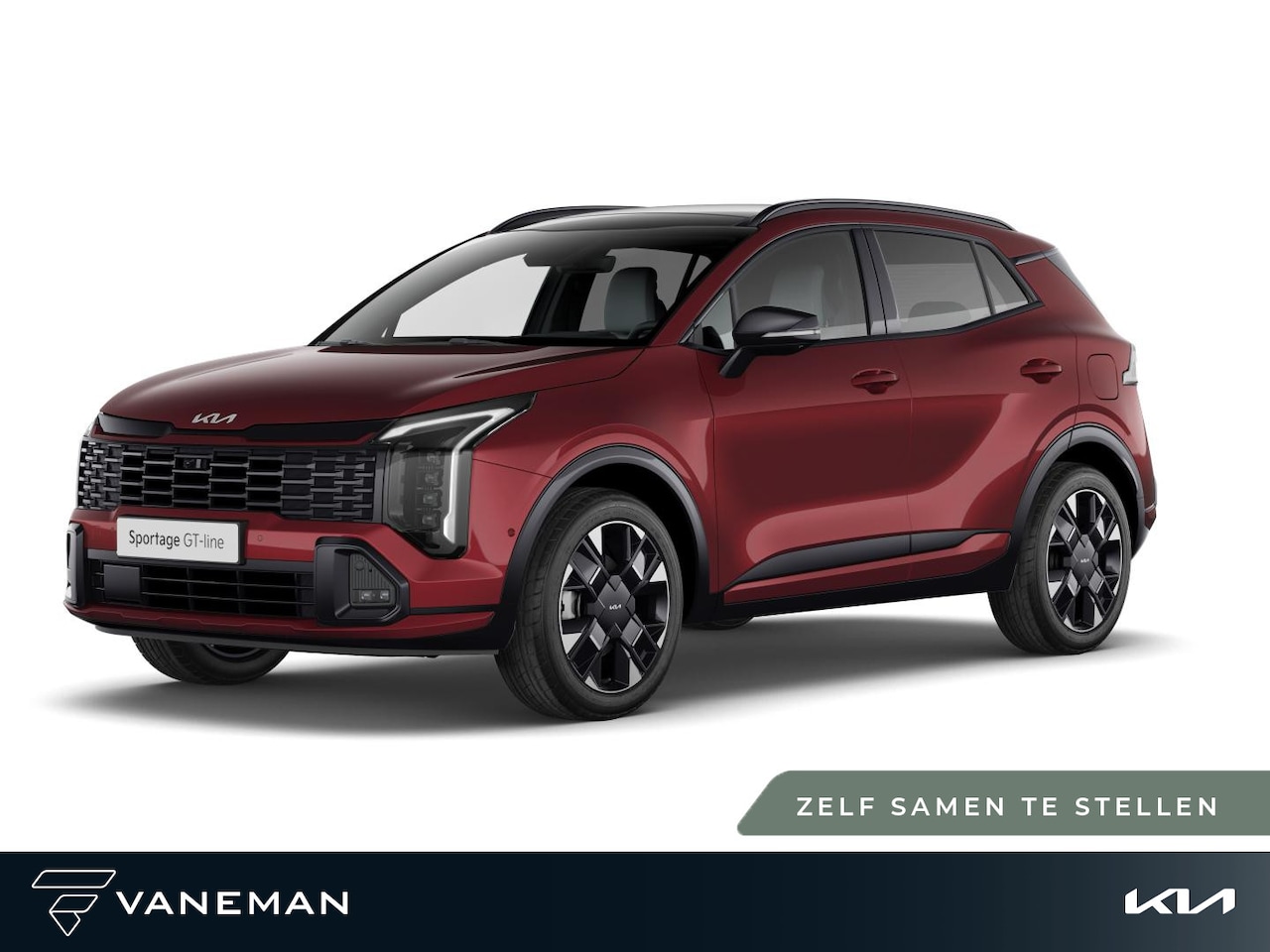 Kia Sportage - 1.6 T-GDi Plug-in Hybrid AWD DynamicPlusLine | Elektrisch schuif-/kanteldak | Zelf samenst - AutoWereld.nl