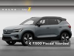 Volvo EX40 - 252PK Automaat Single Ext. Range Plus 82 kWh / Lounge Pakket / Extra getint glas / 360 Cam