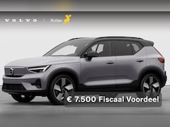 Volvo EX40 - 252PK Automaat Single Ext. Range Plus 82 kWh / Lounge Pakket / Extra getint glas / 360 Cam
