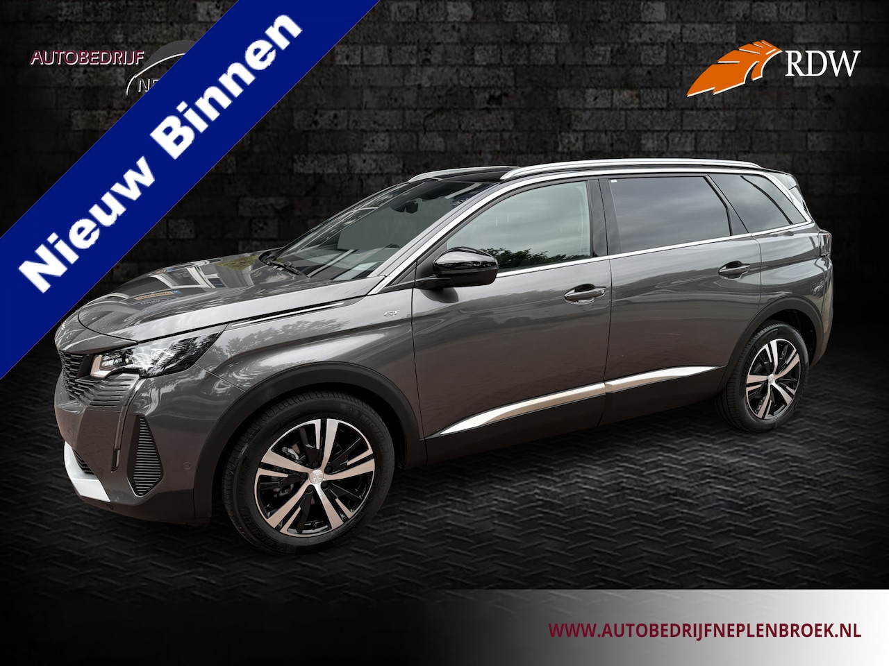 Peugeot 5008 - 1.2 Hybrid GT 02-2024 42.031 KM - AutoWereld.nl