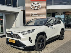 Toyota RAV4 - 2.5 Hybrid Bi-Tone ALL-SEASON PARK-SENSOREN LEDER NAVI STOEL/STUURVERW 360-CAMERA ELEK-STO