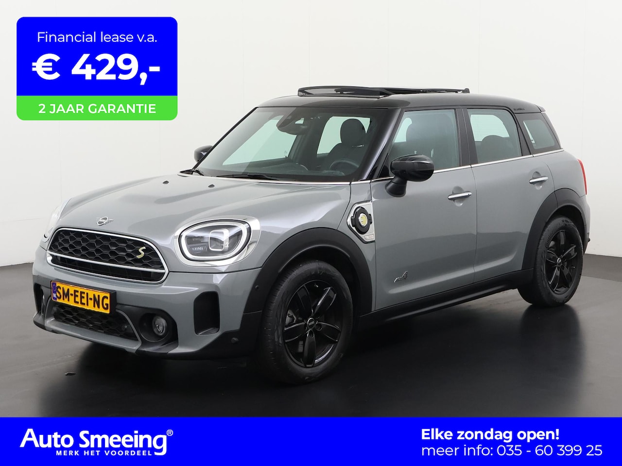 MINI Countryman - Mini Cooper S E ALL4 | Panoramadak | Leder | Head Up | Zondag Open! - AutoWereld.nl