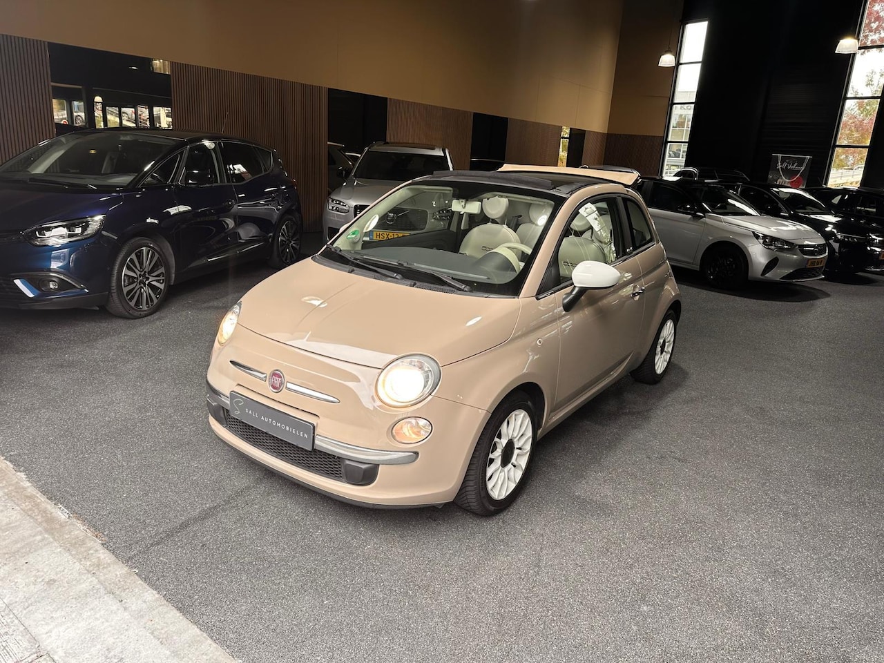 Fiat 500 C - 0.9 TwinAir Color Therapy Mokkacino/Pdc/Navi/ - AutoWereld.nl