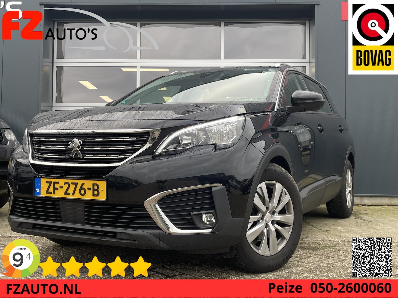 Peugeot 5008 - 1.2 PureTech Blue Lease Executive - Navigatie - Climate Control - Lichtmetalen velgen - AutoWereld.nl