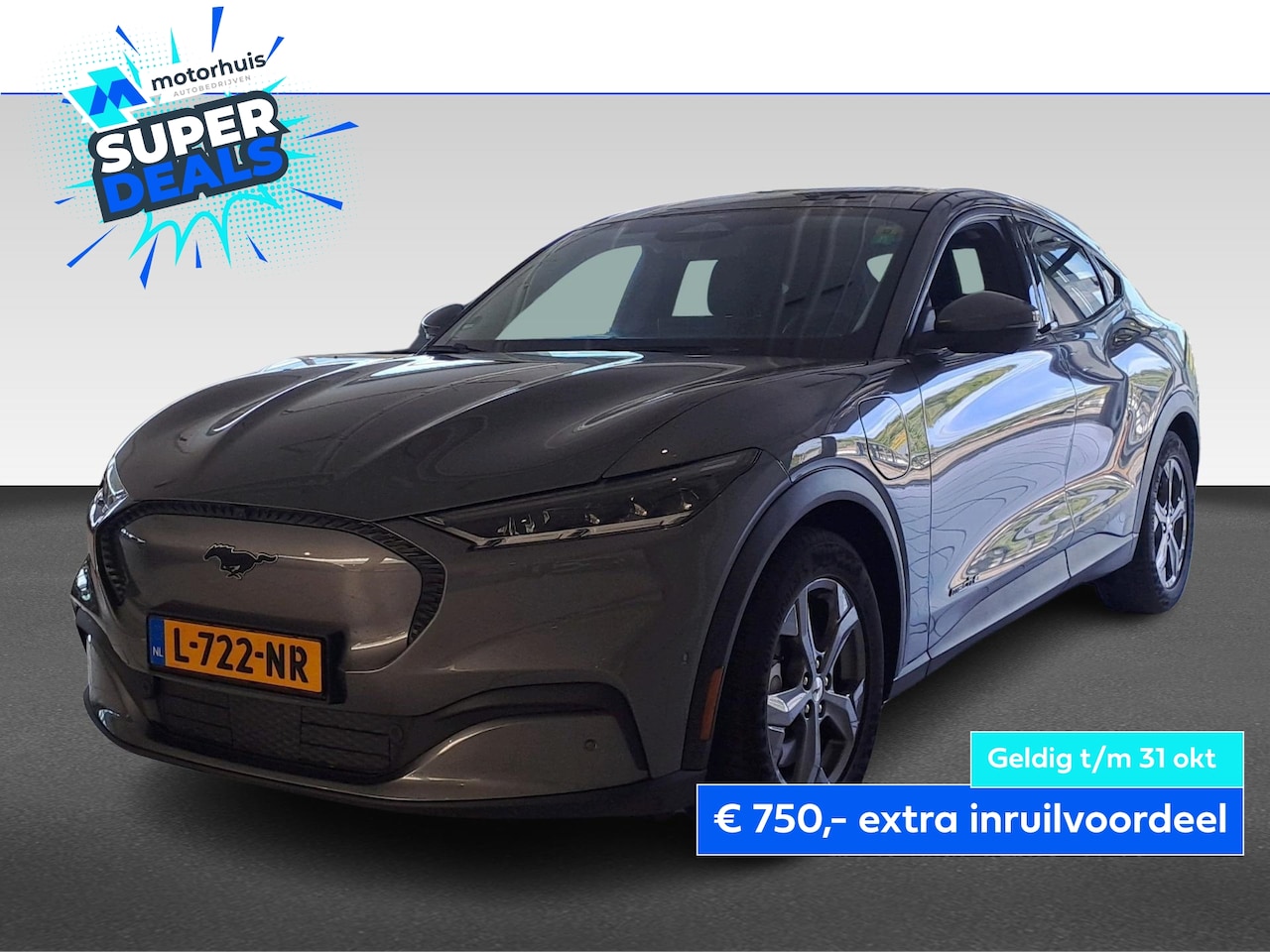 Ford Mustang Mach-E - 75kWh 258pk RWD Automaat - AutoWereld.nl