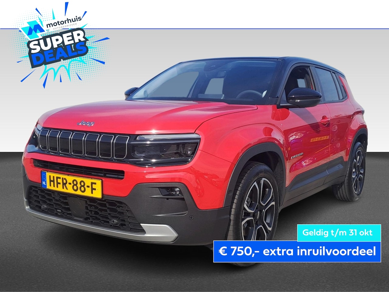 Jeep Avenger - 1.2T e-Hybrid Automaat 100pk Summit - AutoWereld.nl