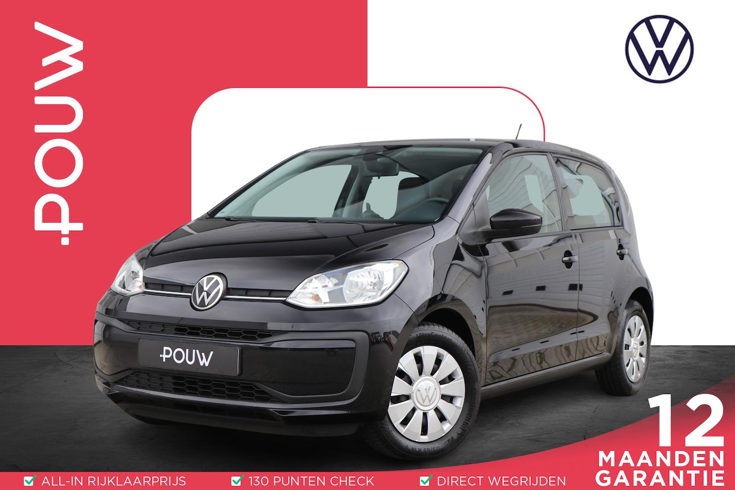 Volkswagen Up! - 1.0 65pk | Airco | DAB+ - AutoWereld.nl