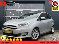 Ford C-Max - 1.5 Titanium Automaat - Elektrische achterklep - Stoelverwarming - Navigatie - Elektrisch
