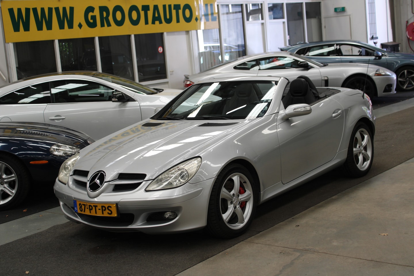 Mercedes-Benz SLK-klasse - SLK 350 Airco, Cruise Control, Stuurbekrachtiging - AutoWereld.nl