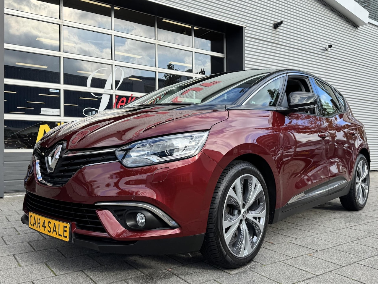 Renault Scénic - 1.2 TCe Intens - Navigatie I Airco I 20 inch Sport velgen I 1/2 Leer I PDC/ LED I Dealer o - AutoWereld.nl