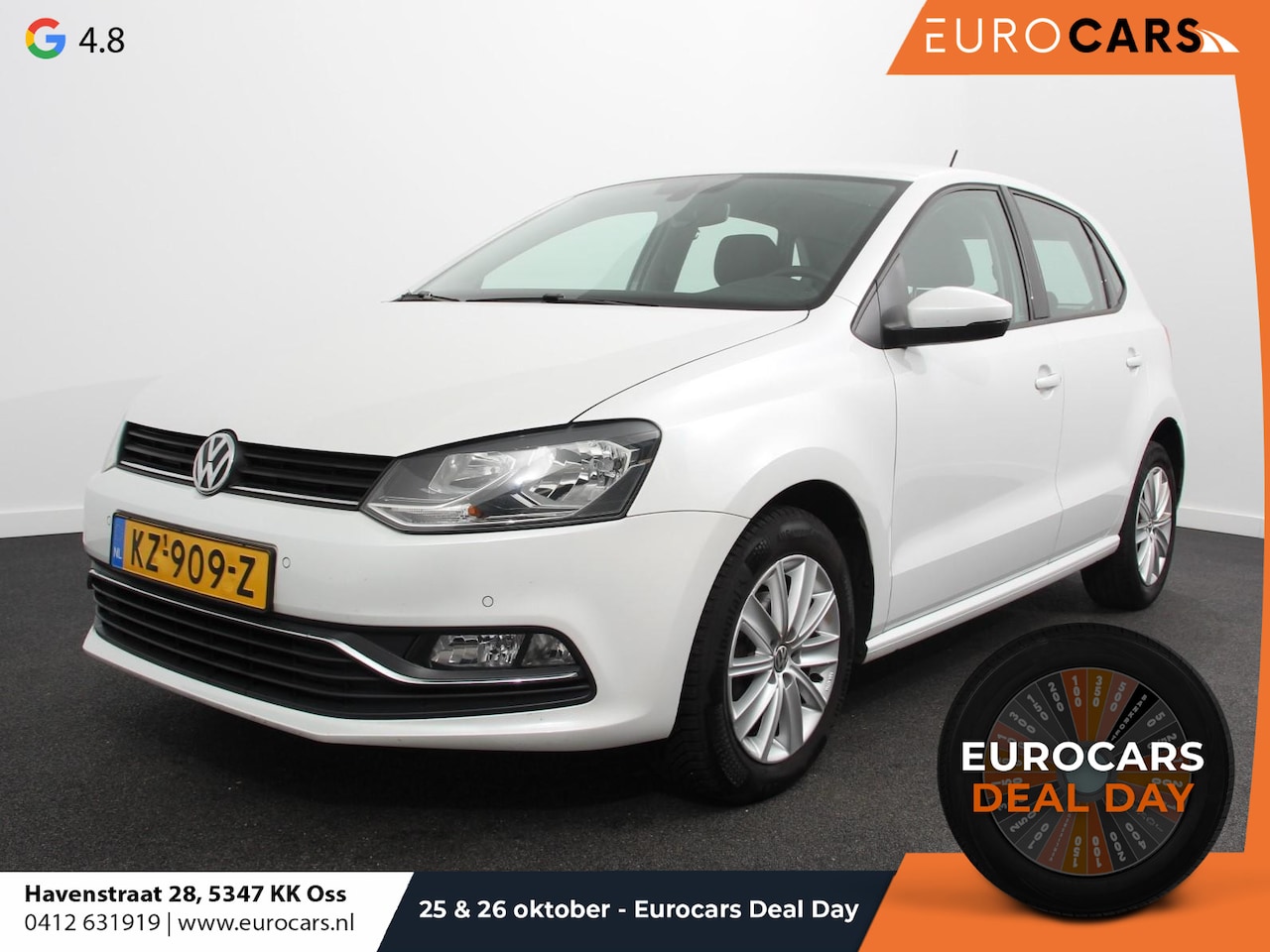 Volkswagen Polo - 1.2 TSI Comfortline Connected Series | Airco | Lichtmetalen Velgen | Pakeer sensoren | - AutoWereld.nl